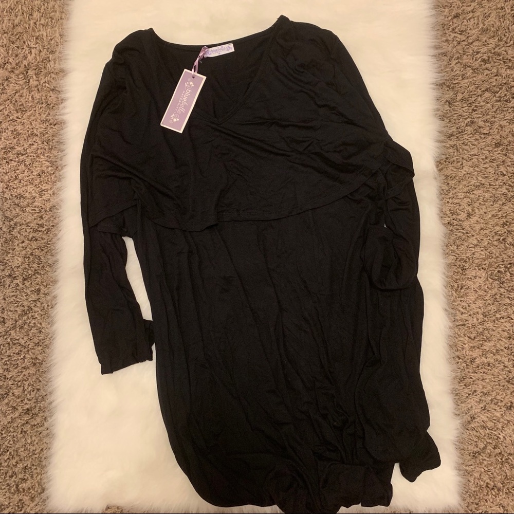 Bluebelle maternity nursing friendly long sleeve